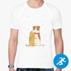 Мужская спортивная футболка