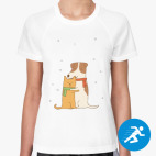 Женская спортивная футболка