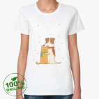 Женская футболка органик