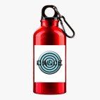 Металлическая бутылка 400 мл UV-DTF