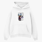 Толстовка худи оверсайз