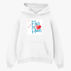 Толстовка худи оверсайз