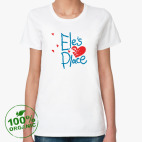 Женская футболка органик