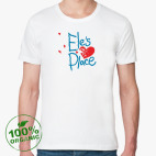 Мужская футболка органик