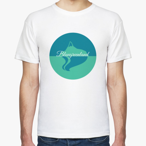 Футболка Bluegreenland лого