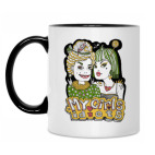 Кружка двухцветная