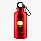 Металлическая бутылка 400 мл UV-DTF