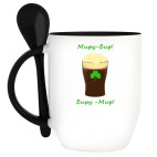 Кружка с ложкой