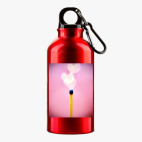 Металлическая бутылка 400 мл UV-DTF