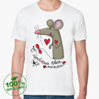 Мужская футболка органик