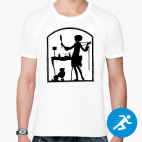 Мужская спортивная футболка