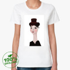 Женская футболка органик