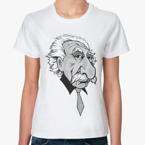 Классическая футболка Эйнштейн
