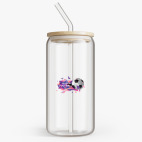 Банка с бамбуковой крышкой