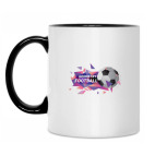 Кружка двухцветная