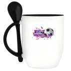 Кружка с ложкой