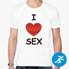 Мужская спортивная футболка