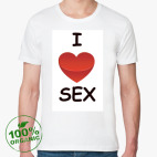 Мужская футболка органик