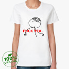 Женская футболка органик