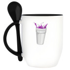 Кружка с ложкой