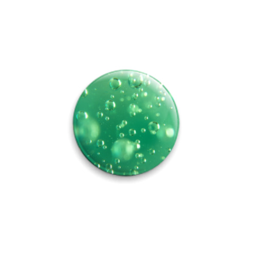 Значок 25мм  Водные пузырики