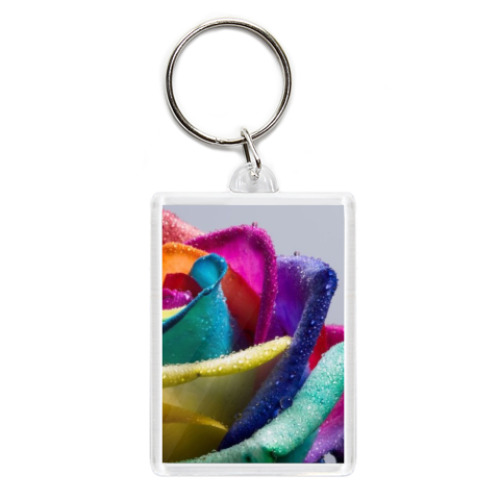 Брелок с принтом Лепестки розы