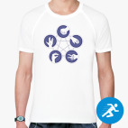 Мужская спортивная футболка