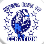 WWE John cena Never give up
