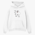 Толстовка худи оверсайз