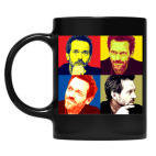 Кружка цветная UV-DTF