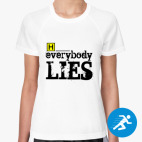 Женская спортивная футболка