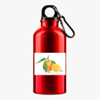 Металлическая бутылка 400 мл UV-DTF