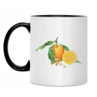 Кружка двухцветная