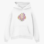 Толстовка худи оверсайз