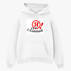 Толстовка худи оверсайз