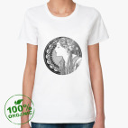 Женская футболка органик