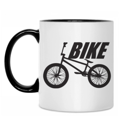 Кружка с принтом Bike а-ля Nike