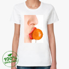 Женская футболка органик