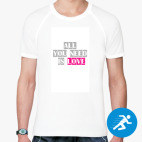 Мужская спортивная футболка