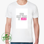 Мужская футболка органик