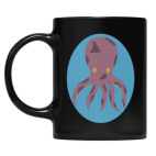 Кружка цветная UV-DTF