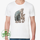 Мужская футболка органик