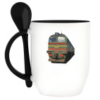 Кружка с ложкой