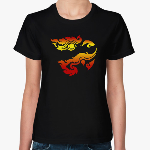 Женская футболка с принтом Обезьяна (monkey)