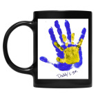 Кружка цветная UV-DTF