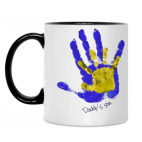 Кружка двухцветная