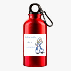 Металлическая бутылка 400 мл UV-DTF