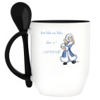 Кружка с ложкой