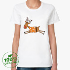 Женская футболка органик