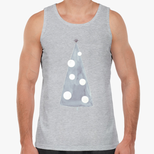 Майка с принтом Стильная ёлка!